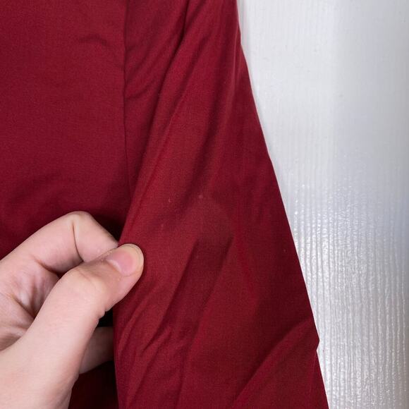 AKRIS PUNTO Red Button Down Partial-Lined Blazer Office Size 8 Business - Picture 7 of 8